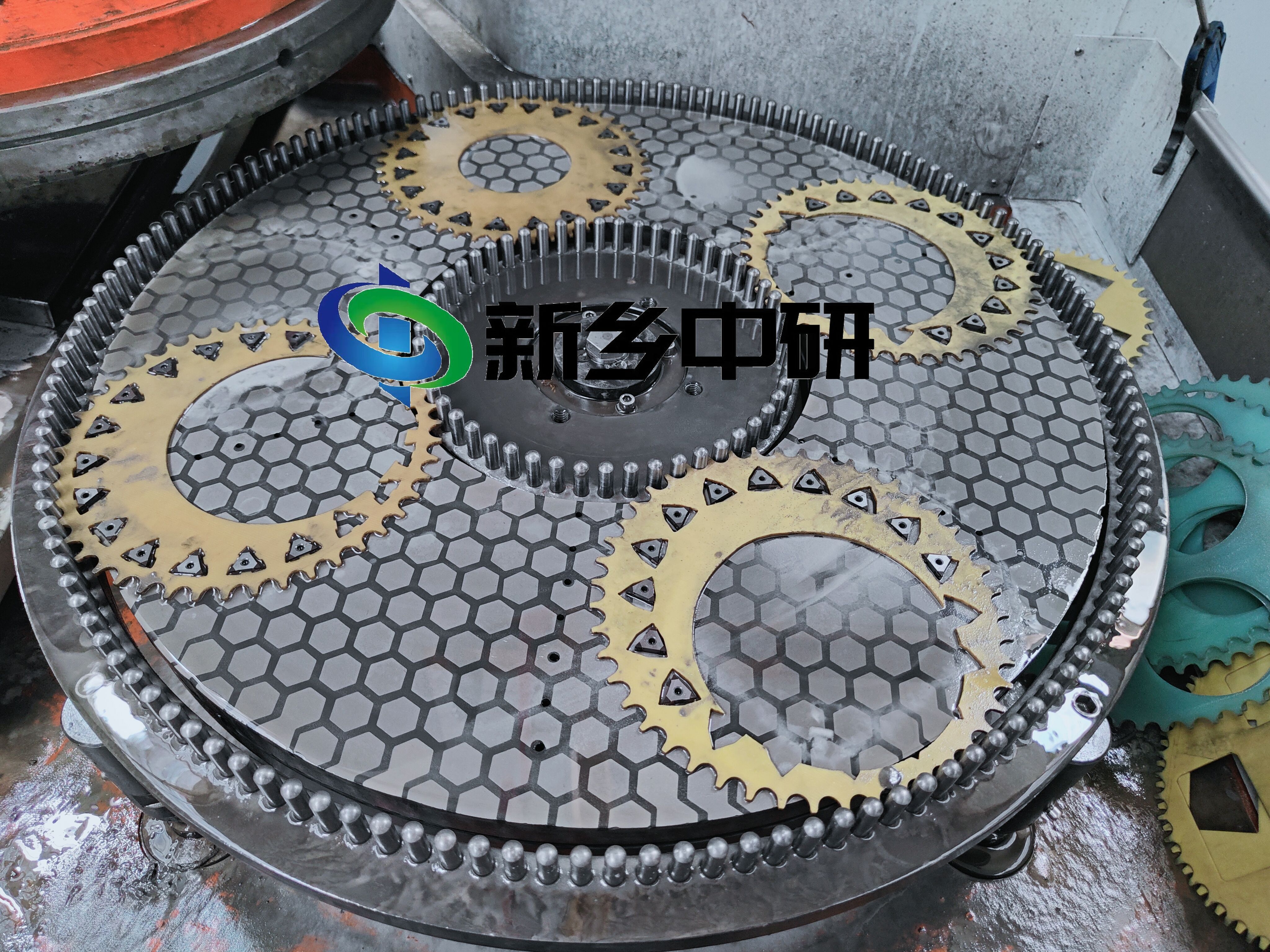 雙端面研磨機 CBN刀片研磨 1分鐘3絲