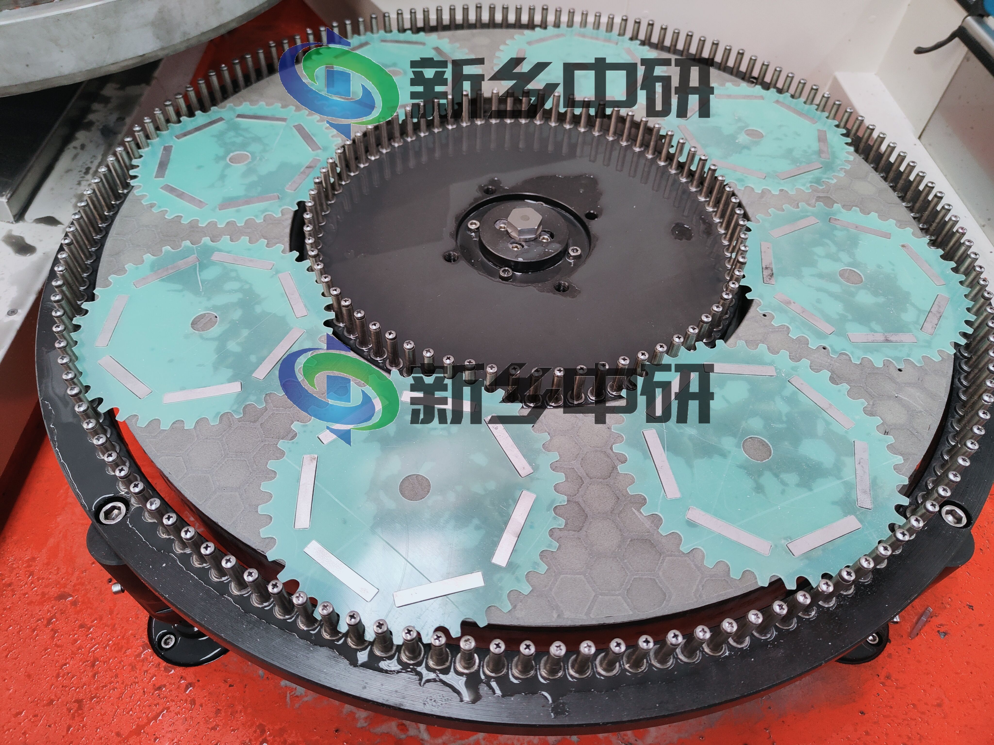 精研雙面研磨機 鑄鐵工件研磨 數(shù)控平面磨床 高精高效操作簡單